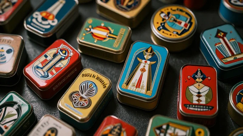 Juguetes antiguos evocan arte deco vibrante