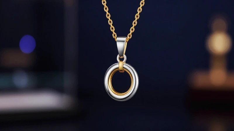 Joyería lujosa resaltada con iluminación dramática