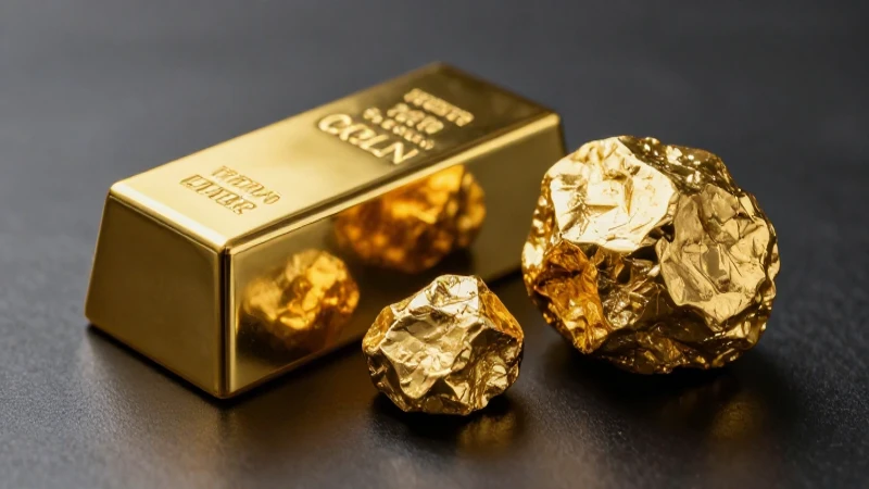 Oro brillante con detalle cinematográfico