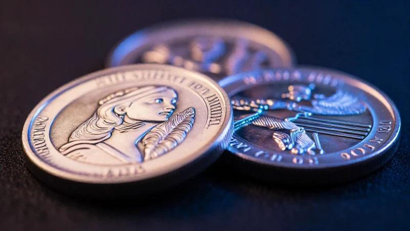 la auténtica plata esterlina de 925: ¿Qué es y cómo reconocerla? 2 Monedas plateadas brillantes en fotografía elegante