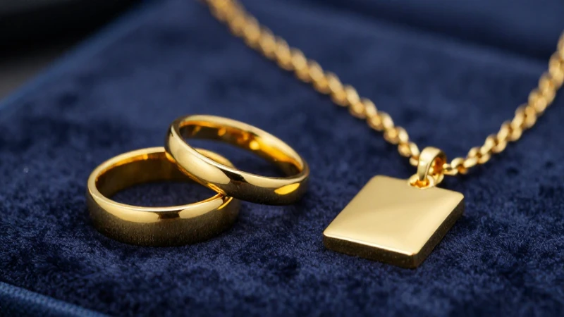 Joyas doradas relucen con elegancia profesional