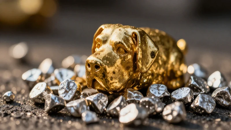 Fotografía profesional de pepitas doradas brillantes
