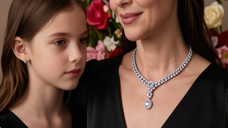 Joyas elegantes resaltadas en foto profesional
