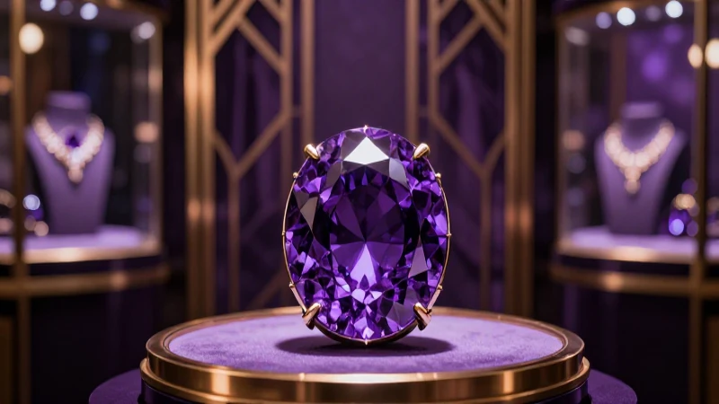Cuándo y cómo usar el cuarzo morado: guía sobre la amatista 5 Joyería amatista en estudio, lujo y detalle