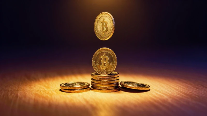 Monedas doradas adornan una composición cálida y dramática