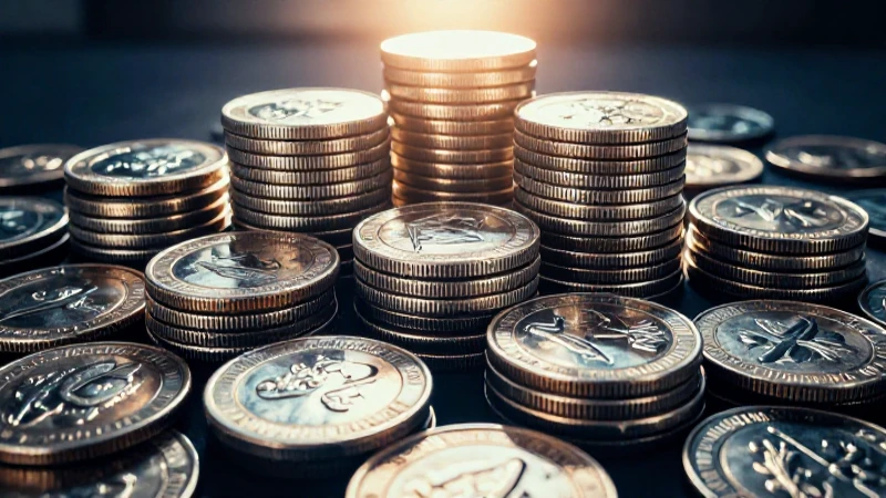 Moneda antigua resalta con luz dramática