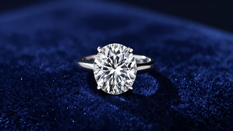 Cuáles son las características y el significado del anillo solitario 2 Anillo de diamantes: lujo y elegancia