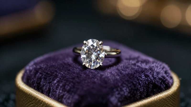 Cuáles son las características y el significado del anillo solitario 4 Anillo de diamante en terciopelo, luz cinematográfica