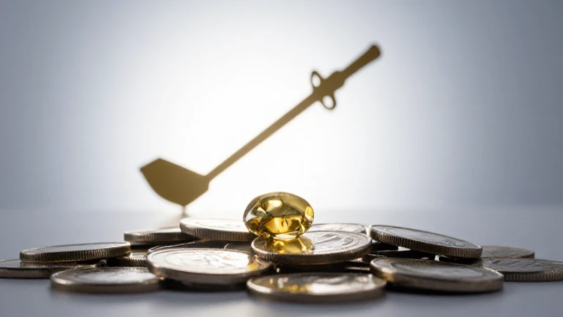 Oro y plata brillan en primer plano