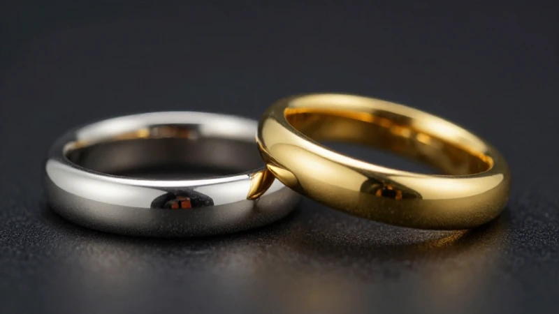 Joyas doradas destacadas en estudio