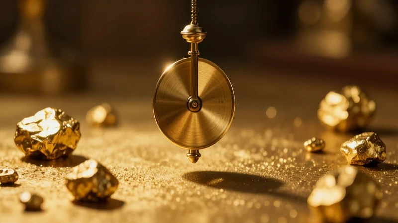 Oro reluciente en iluminación dramática y cálida