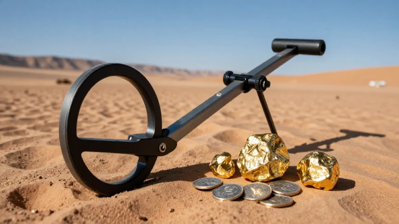 Qué tipos de objetos o tesoros puedo encontrar con un detector de metales para oro y plata 2 Oro y plata hallados en el desierto