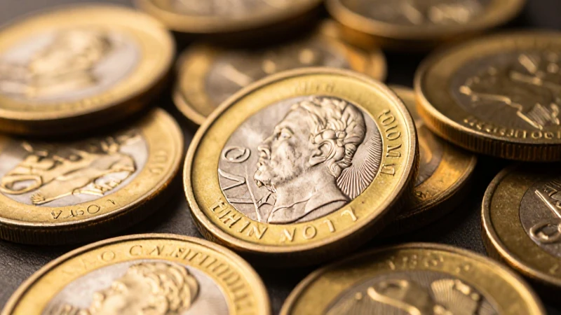 Moneda mexicana dorada destacada con luz dramática