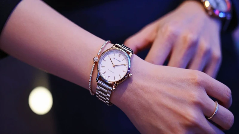 Detalle elegante en joyería con iluminación suave