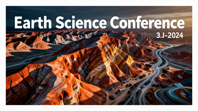 Comenzó el XII Congreso Nacional de Ciencias de la Tierra 2025 7 Banner impactante muestra ciencia de la Tierra