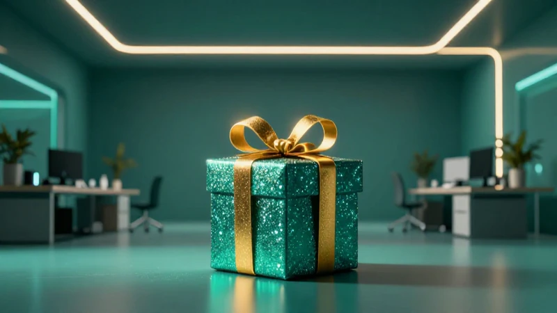 Caja brillante para un blog profesional elegante