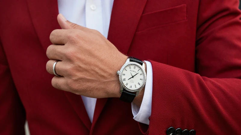 Novio elegante, lujo y estilo capturados
