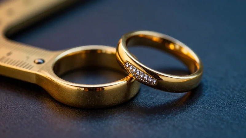 Anillos dorados resaltan en fotografía profesional