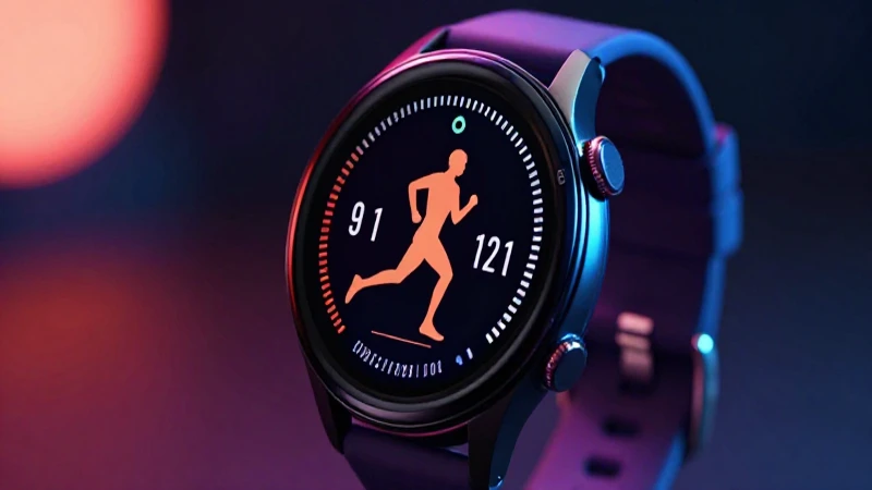 Reloj deportivo muestra entrenamiento con realismo vibrante