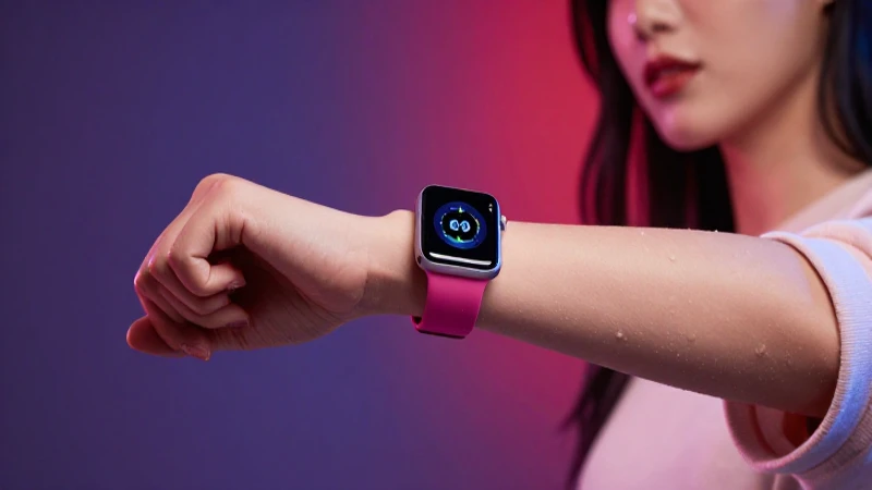 Reloj inteligente en muñeca, estilo moderno y dinámico