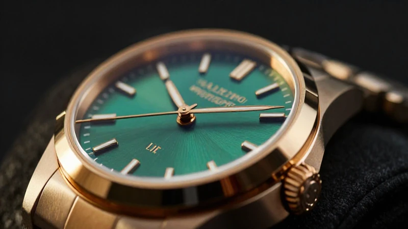 Relojes elegantes resaltados en fotografía profesional