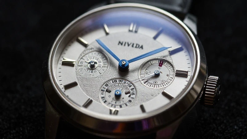 Reloj Nivada vintage con detalle fotorealista