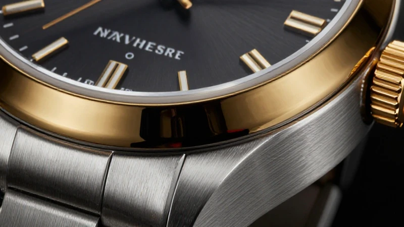 Reloj lujoso capturado con detalle hiperrealista