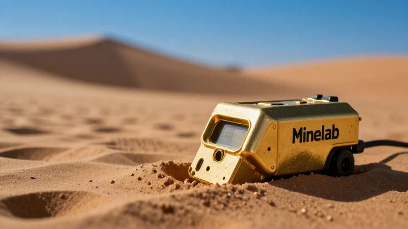 Detectores Minelab hallan tesoros con impacto visual