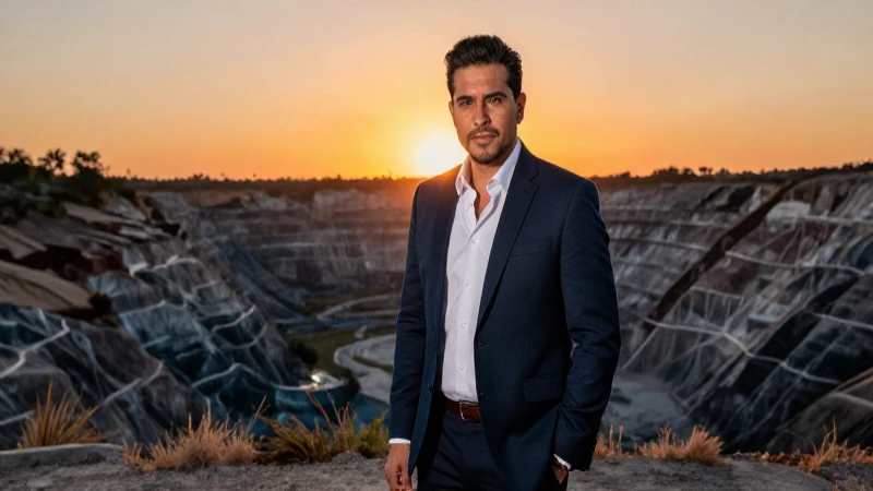 Rivero González: Conoce al nuevo presidente de la CAMIMEX 6 Paisaje minero mexicano, potente y dramático