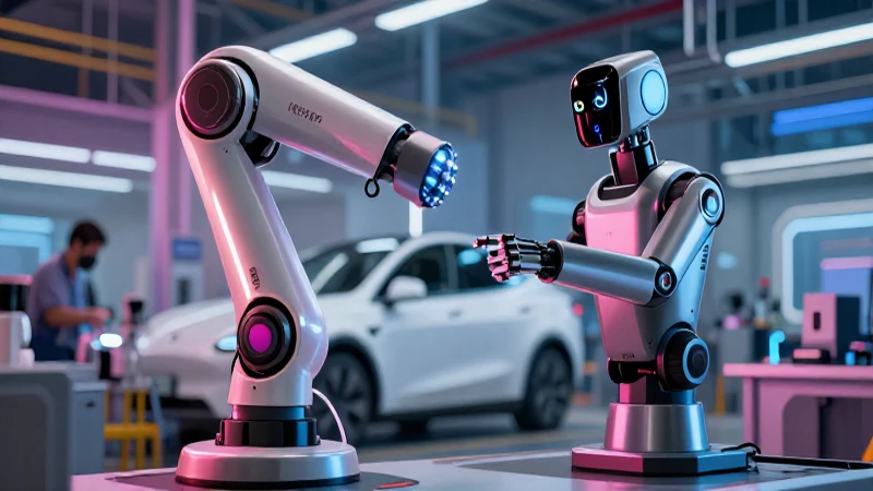 Robot Tesla: asistencia industrial a precio accesible