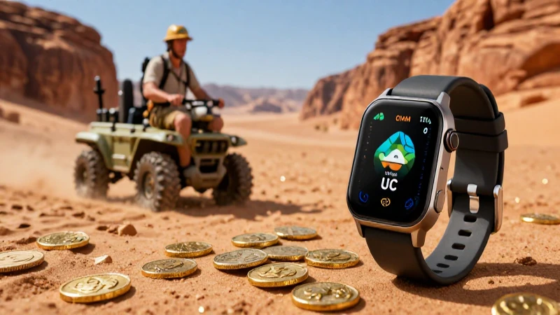 El reloj inteligente facilita encontrar tesoros