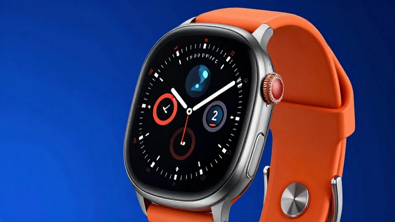Reloj inteligente elegante con diseño impactante