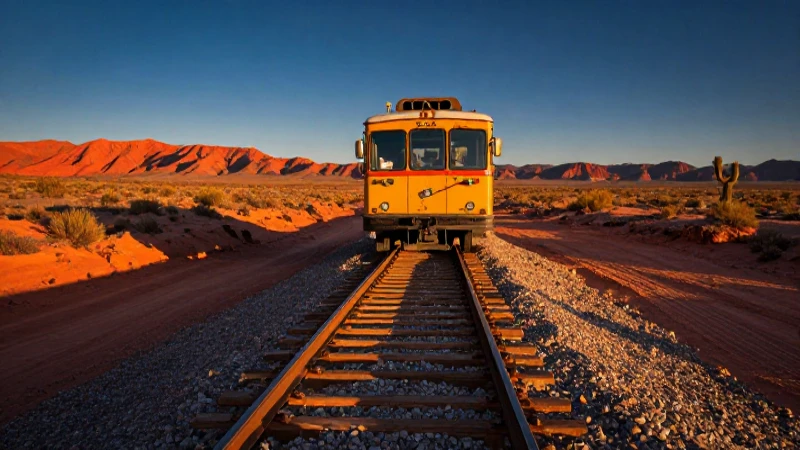 El tramway en el desierto sonoro es impresionante