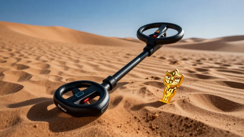 Detecta oro en el desierto cinematográfico