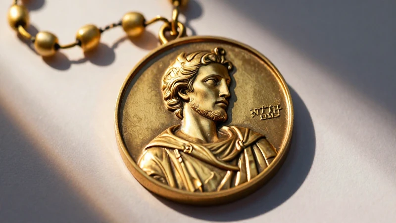 Imagen impactante: medalla y rosario antiguos