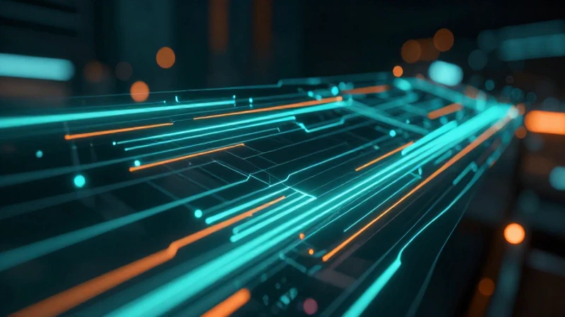 Cómo optimizar resultados con OKM Scan Analytics 4 Visualización futurista vibrante y dramática