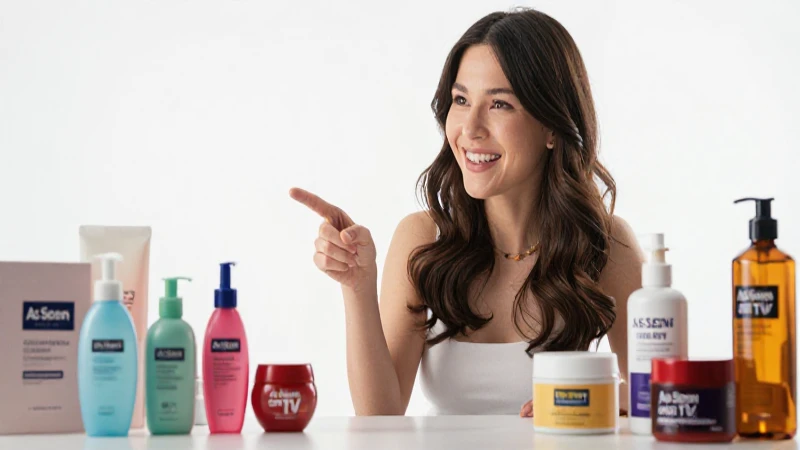 Seen TV: 13 Resultados Encontrados para 'tag:as-seen-on-tv' 7 Mujer sonríe promocionando productos en estudio