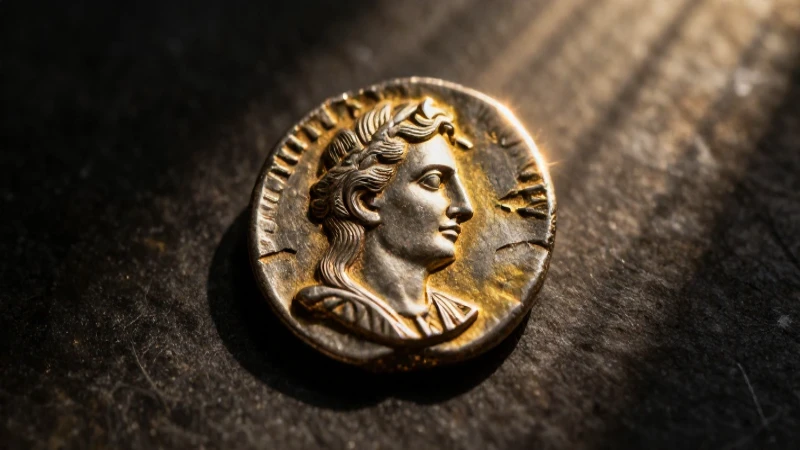 Seleucid Coinage: Rare Tetradrachm from the Seleucid Era 4 Moneda seléucida antigua destaca en primer plano