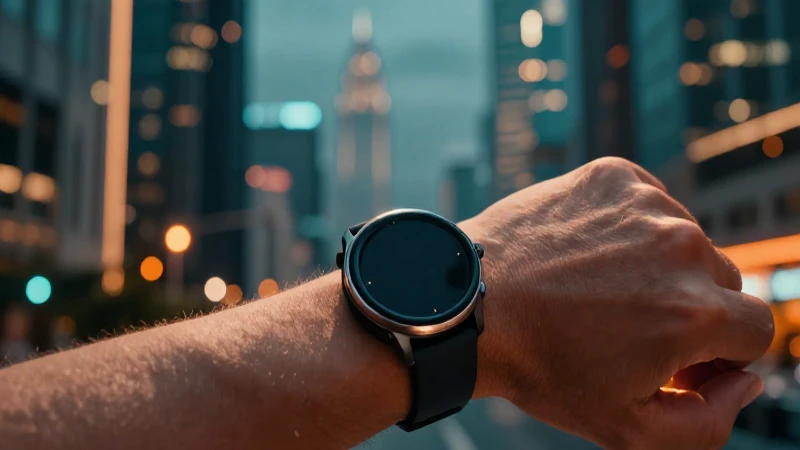 Smartwatch Tutorial: Aprende a Usar el Rover UC Rápidamente 6 Reloj inteligente moderno con fondo impactante