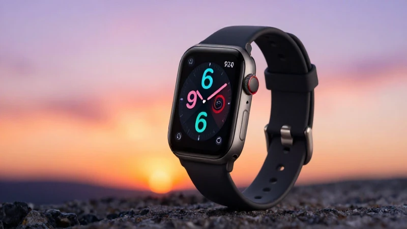 Smartwatch Tutorial: Aprende a Usar el Rover UC Rápidamente 5 Reloj inteligente deportivo al atardecer cinematográfico