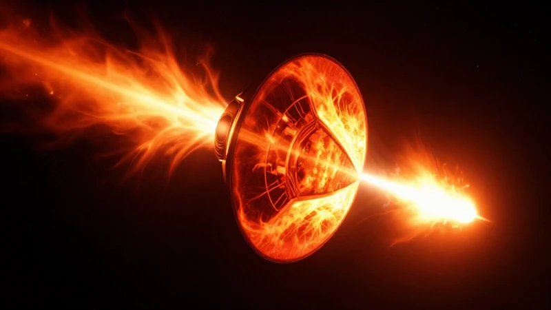 Sonda solar: sol ardiente, imagen impactante