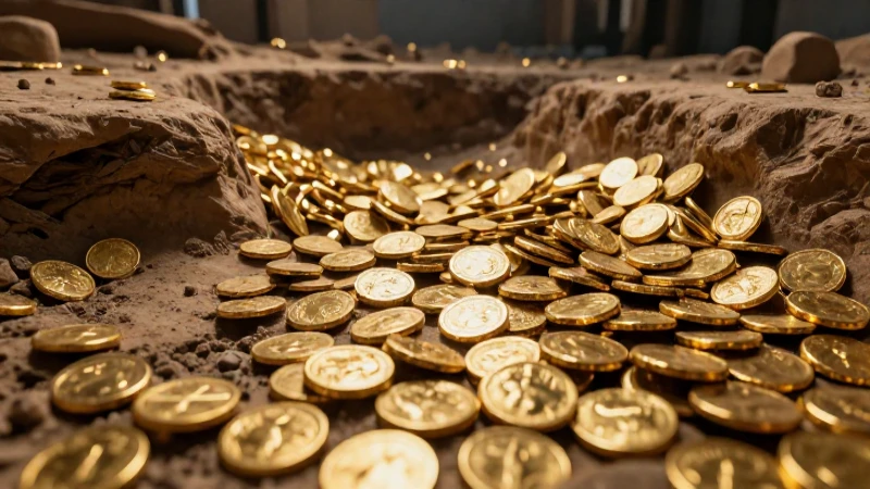 Monedas aztecas se dispersan en excavación