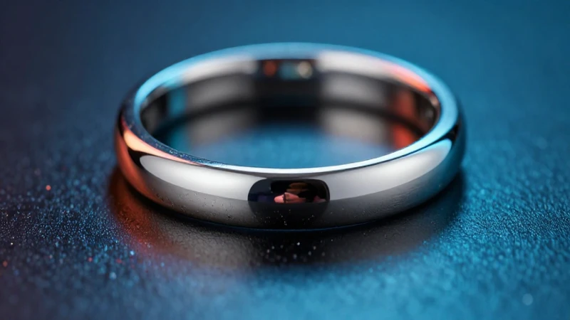 Joyería brillante con reflejos iridiscentes