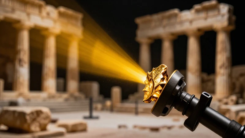 Ruinas griegas revelan tesoro dorado antiguo