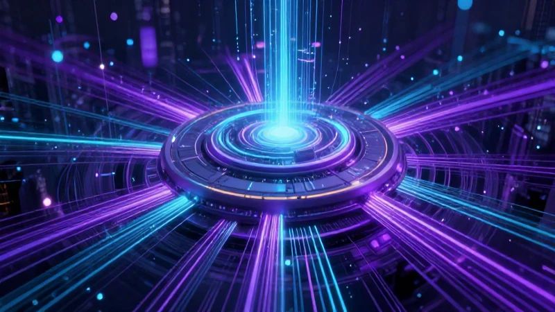 Imagen futurista vibrante y nítida
