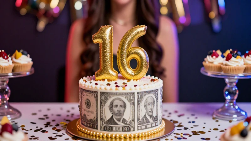 Foto impactante: fiesta dulce y reluciente