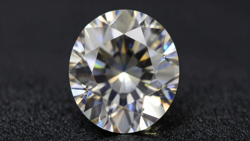 Diamante deslumbrante con detalles hiperrealistas