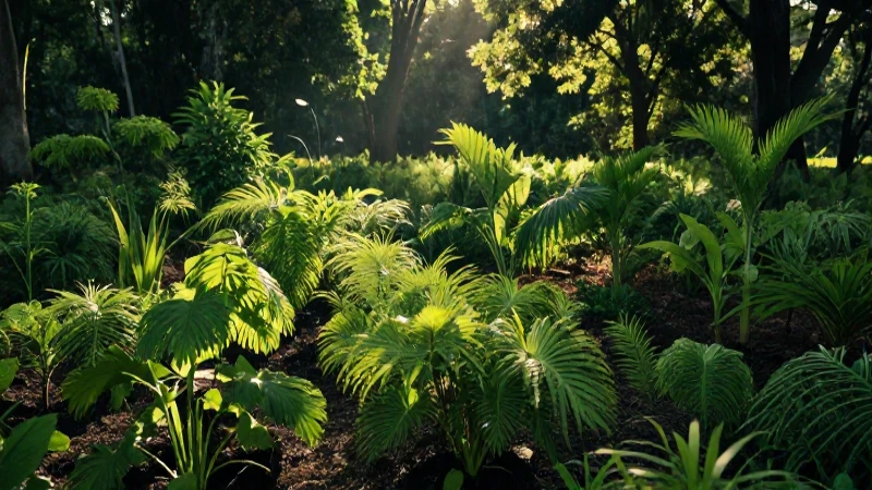Reforestación exuberante en Ixtlahuacán, imagen profesional