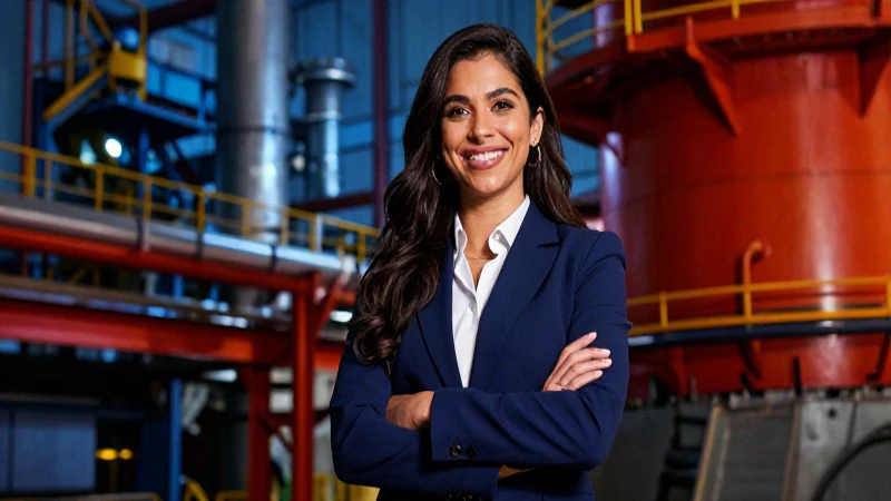 Ternium Puebla ganó el Galardón Mujer e Industria de Canacintra 3 Ruiz sonríe en moderna planta industrial