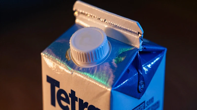 Tetra Pak Mexico: La minería detrás de los envases Tetra Pak 11 Primer plano vibrante y cinematográfico de Tetra Pak